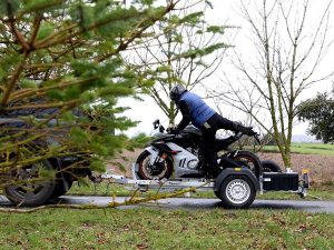 Debon Moto1 Motorcycle Trailer