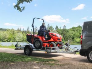 Roadster Garden Tipping Trailer, 3.04m x 1.75m,1,300kg, Braked, Single Axle