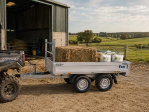 Debon PWO.2 Tipper Trailer, 2,5m x 1.6m, 2,000kg, Twin Axle