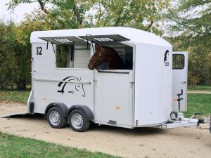 MAXI2 Herringbone Two Horse Trailer