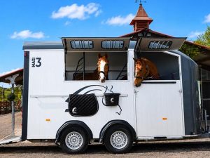MAXI3 Herringbone Three Horse Trailer