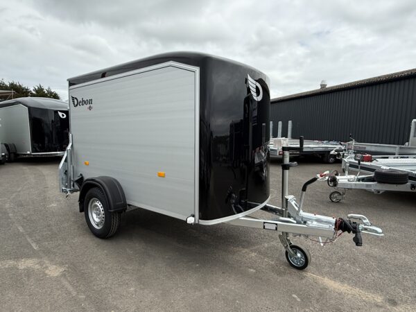 Debon C255 Box Trailer - Aluminium sides + Side Door