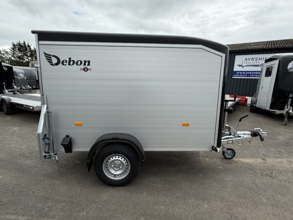Debon C255 Box Trailer - Aluminium sides + Side Door - Image 2