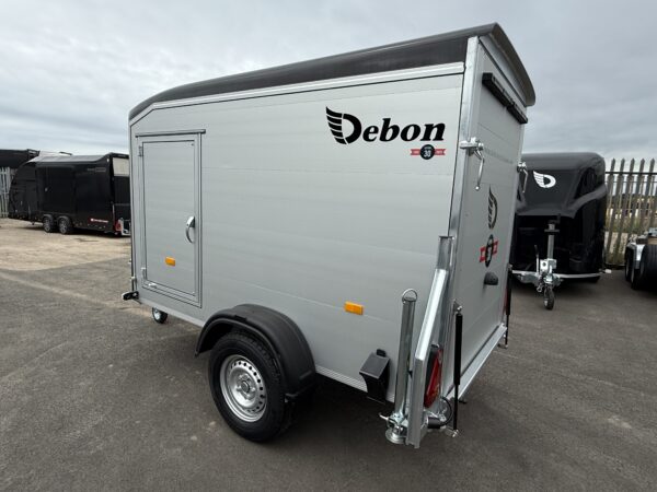 Debon C255 Box Trailer - Aluminium sides + Side Door - Image 5