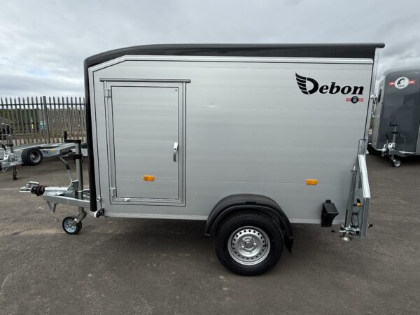Debon C255 Box Trailer - Aluminium sides + Side Door - Image 6