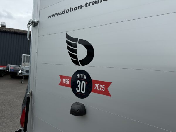 Debon C255 Box Trailer - Aluminium sides + Side Door - Image 9