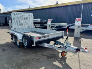 Brian James General Plant 551 - 2.7m x 1.6m, 2700kg, 2 Axle, 13" Wheels with Upgraded Heavy-Duty Full Width Punched Tail Panel