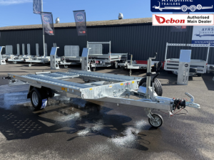 Ex-Display Debon Roadster Auto Mini Car Trailer, 3.0m x 1.8m, Single Axle, 1,300kg - Save £400