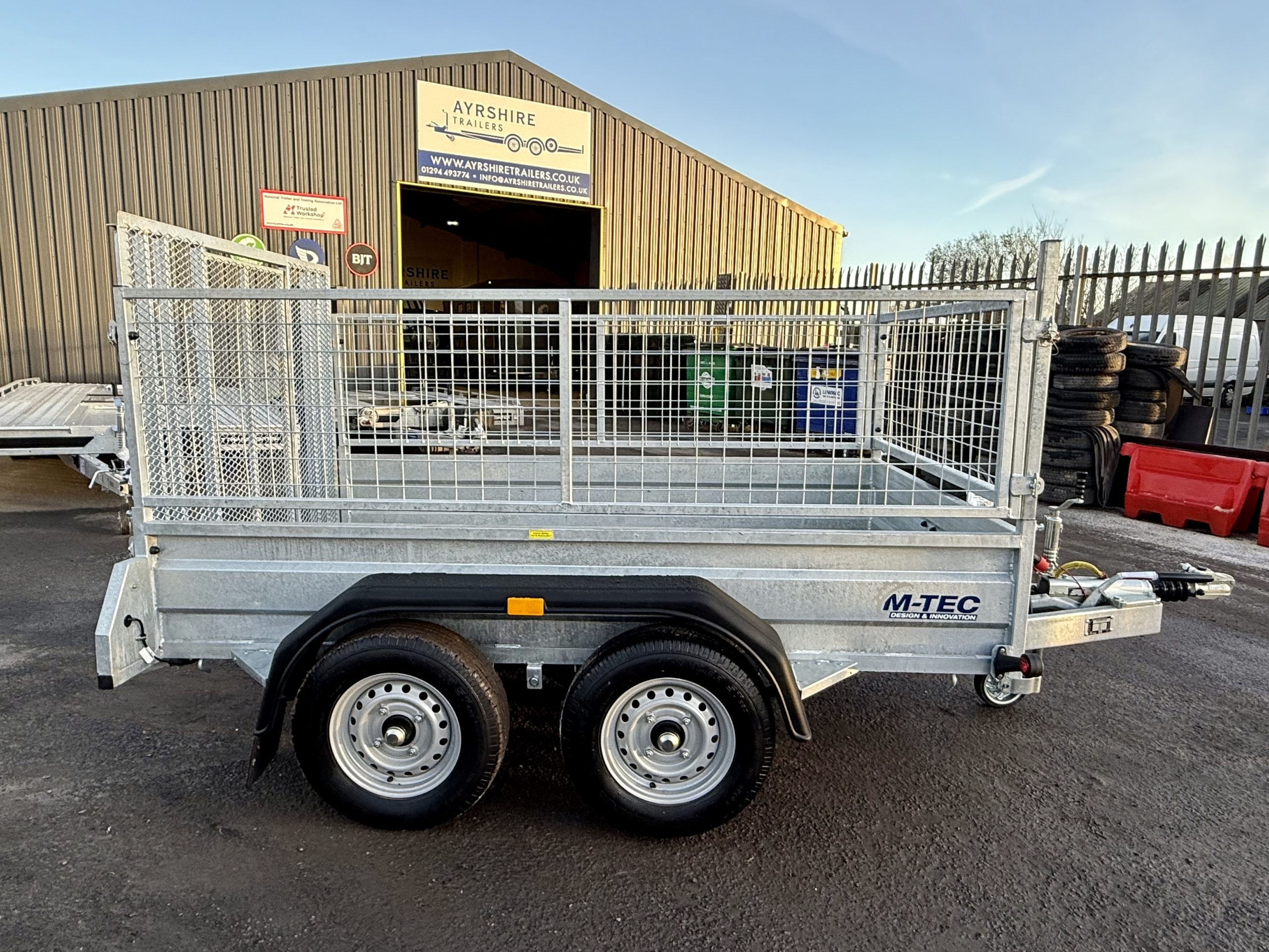 M-TEC General Purpose, 8FT X 5FT, 2,700kg, 2 Axle, 13" Wheels - Image 2