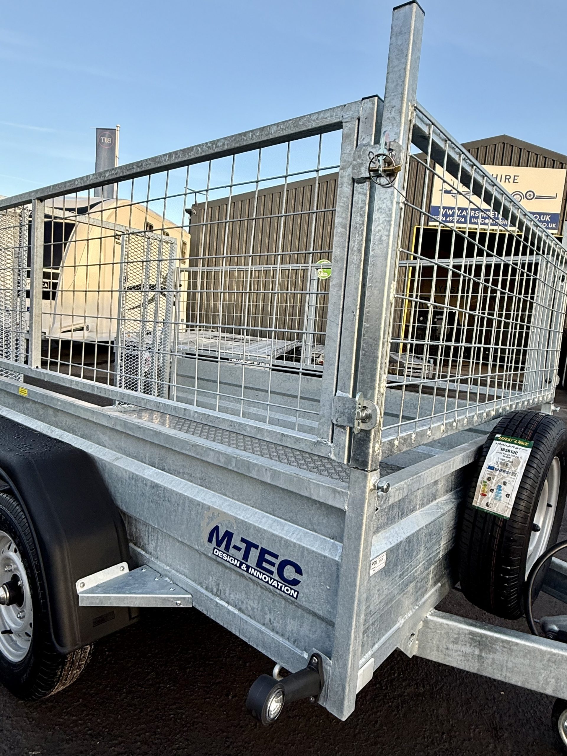 M-TEC General Purpose, 8FT X 5FT, 2,700kg, 2 Axle, 13" Wheels - Image 11