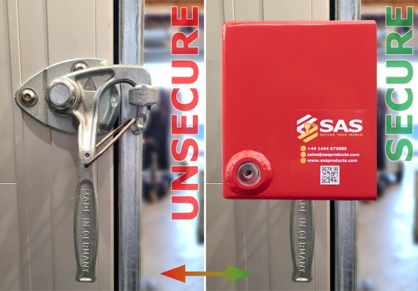 SAS Trailer Door Handle Lock - Image 3