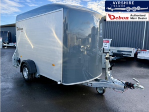 Debon Roadster C300 Box Trailer - Aluminium Sides + Side Door, 3.03m x 1.5m x 1.97m, Single Axle, 1,300kg