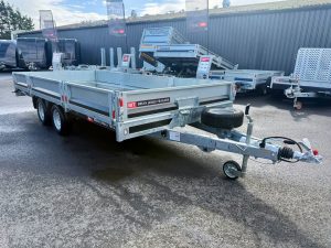 Brian James Connect 476 - 4.5m x 2.15m, 3500kg, 2 Axle, 12" Wheels With Upgraded Headboard, Tailboard & Dropsides