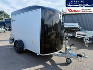 Debon Roadster C300 Box Trailer - Aluminium Sides + Side Door & Alloys